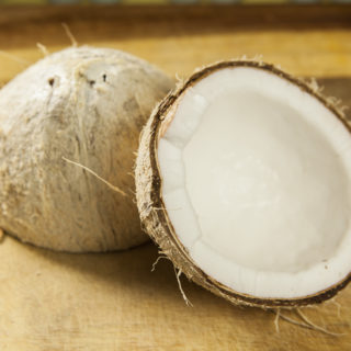 how to eat a raw coconut