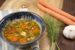 chicken and vegetable soup